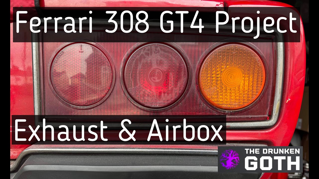 Ferrari 308 GT4 Project: Exhaust and Airbox