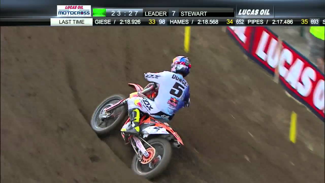 Thunder Valley 450 Moto 1: Ryan Dungey vs. Tommy Hahn for 2nd