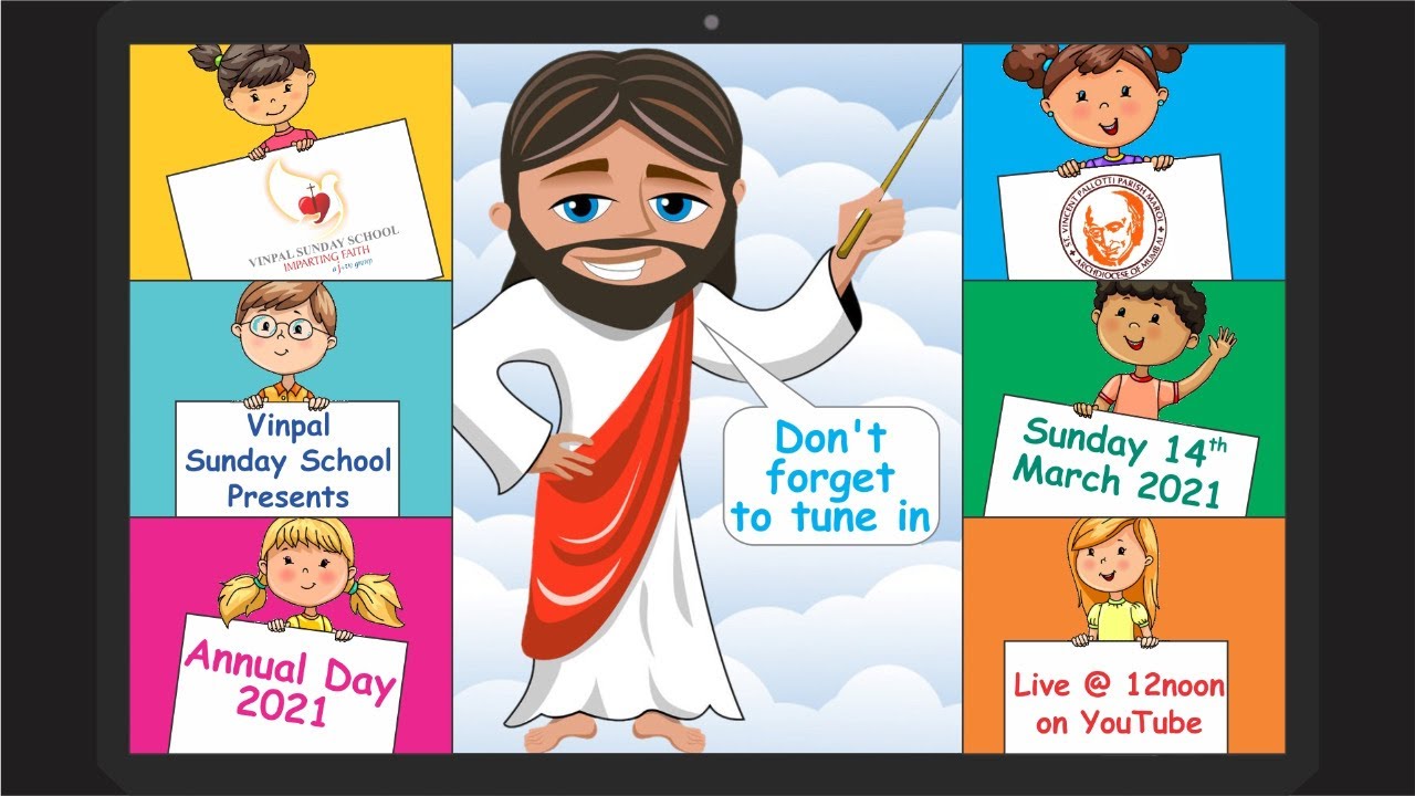 Vinpal Sunday School Annual Day | 14-Mar Sun @12:00noon | St. Vincent Pallotti Church Marol