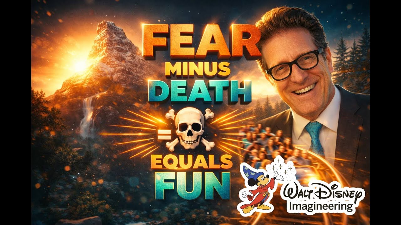 Эдди Сотто, старший вице-президент Disney Imagineering, объясняет принцип «Страх минус смерть — э...