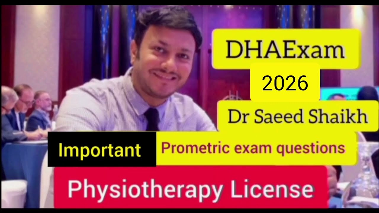 Physiotherapy BCQs | Latest Exam Questions | DPT / GAT / PhD Entry Test