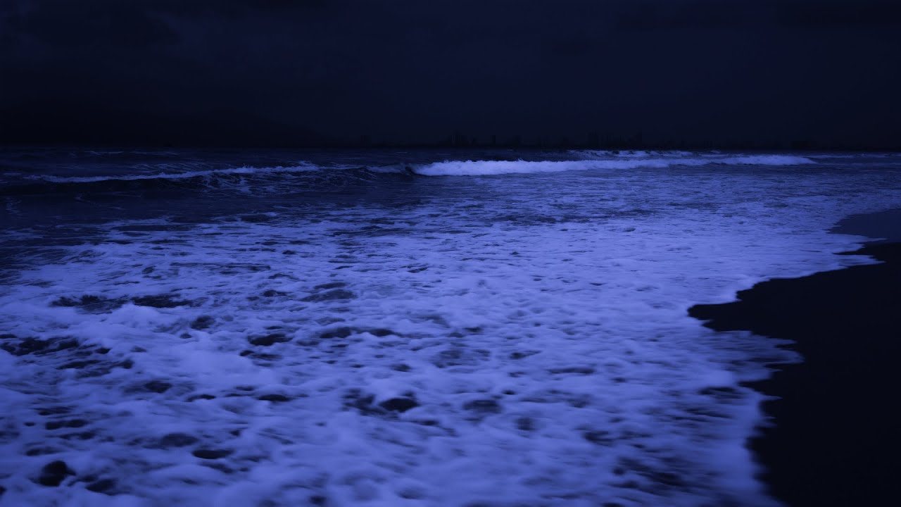 Deep Sleeping 10 Hours with Ocean Waves - Melatonin Release, Increase Deep Sleep - Stop Overthinking