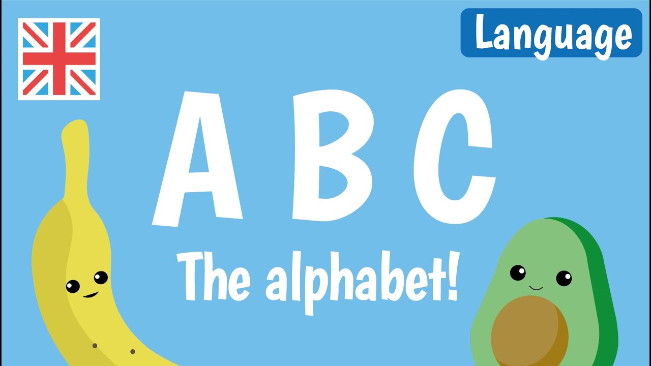 Alphabet for children | ABC |  Swedish preschool language education | Learn with Banana and Avocado