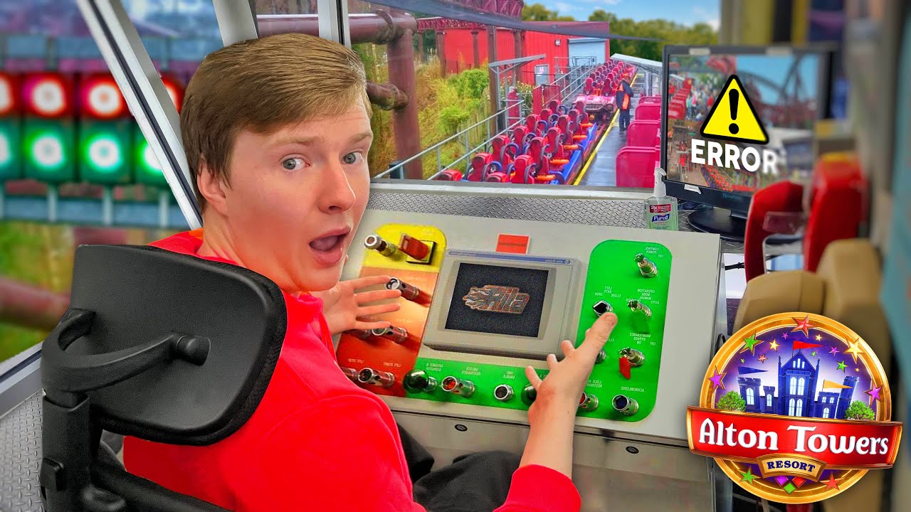 OPERATING the BEST UK Rollercoasters!!