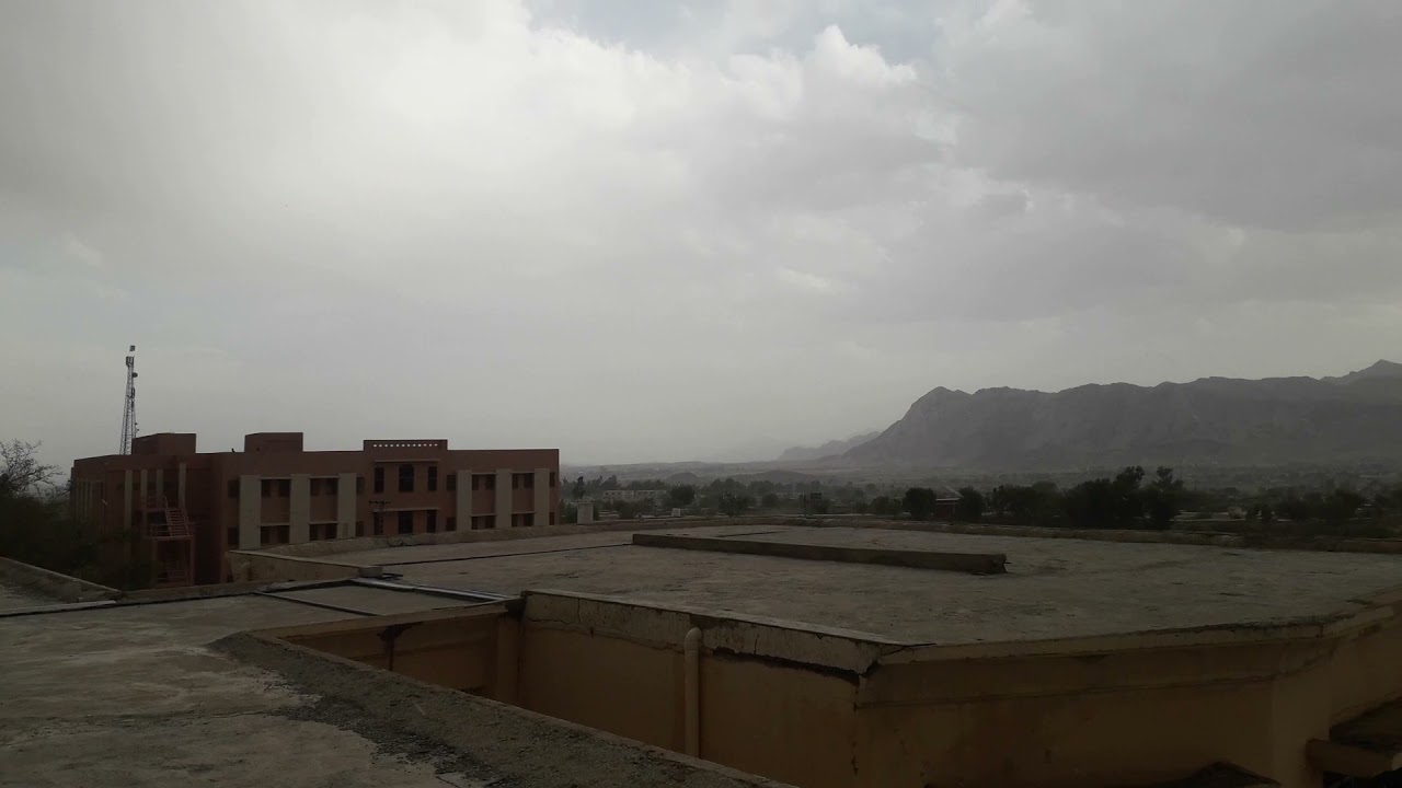 Weather🌧🌧 in Khuzdar..BUET Khuzdar.