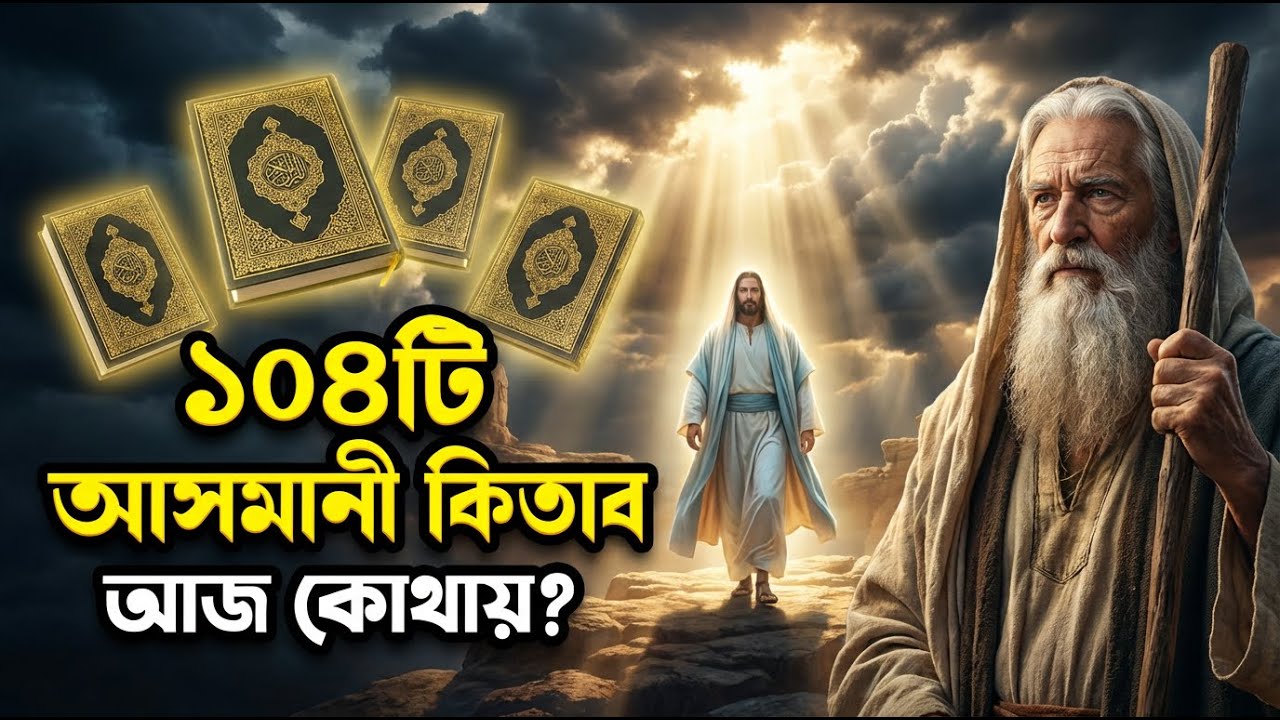১০৪টি আসমানী কিতাব – আজ কোথায়? | ৪টি কিতাব কেন টিকে আছে? সম্পূর্ণ ইতিহাস