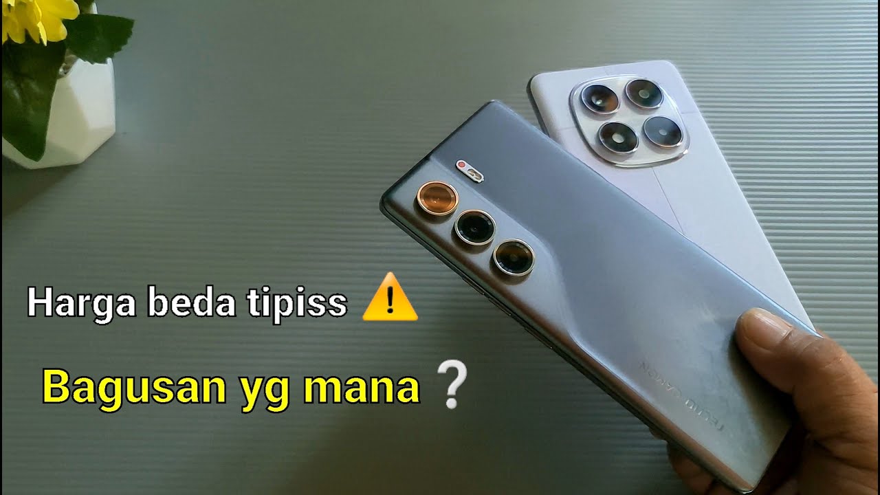 Harga beda tipis, Tecno CAMON 40 Po 5G vs Redmi Note 14 Pro 5G (comparison)