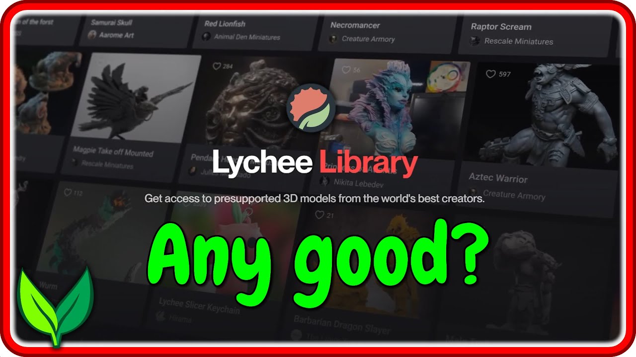 Lychee model library review by VogMan