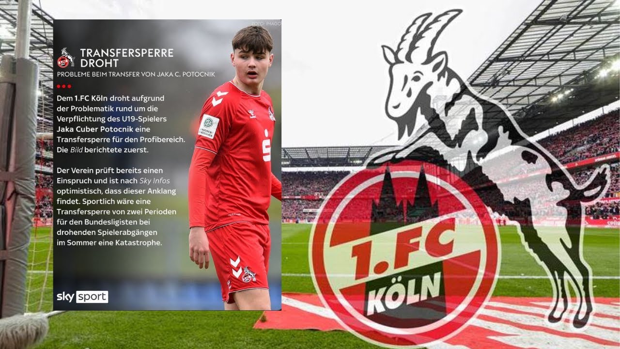 Alle Infos zur Transfersperre f&uuml;r den 1.FC K&ouml;ln! Ist die Sperre gerecht?