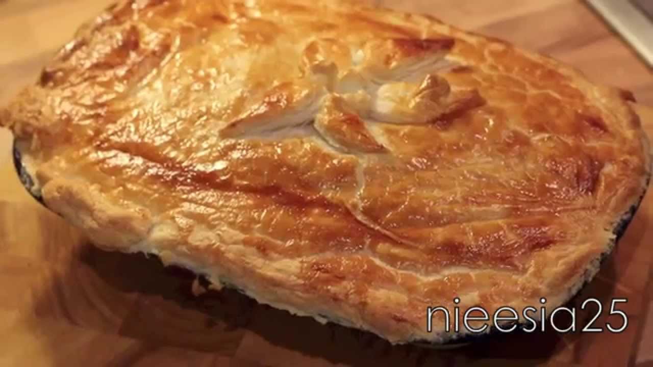 Chicken&leek pie, czyli zapiekanka z kurczakiem i warzywami