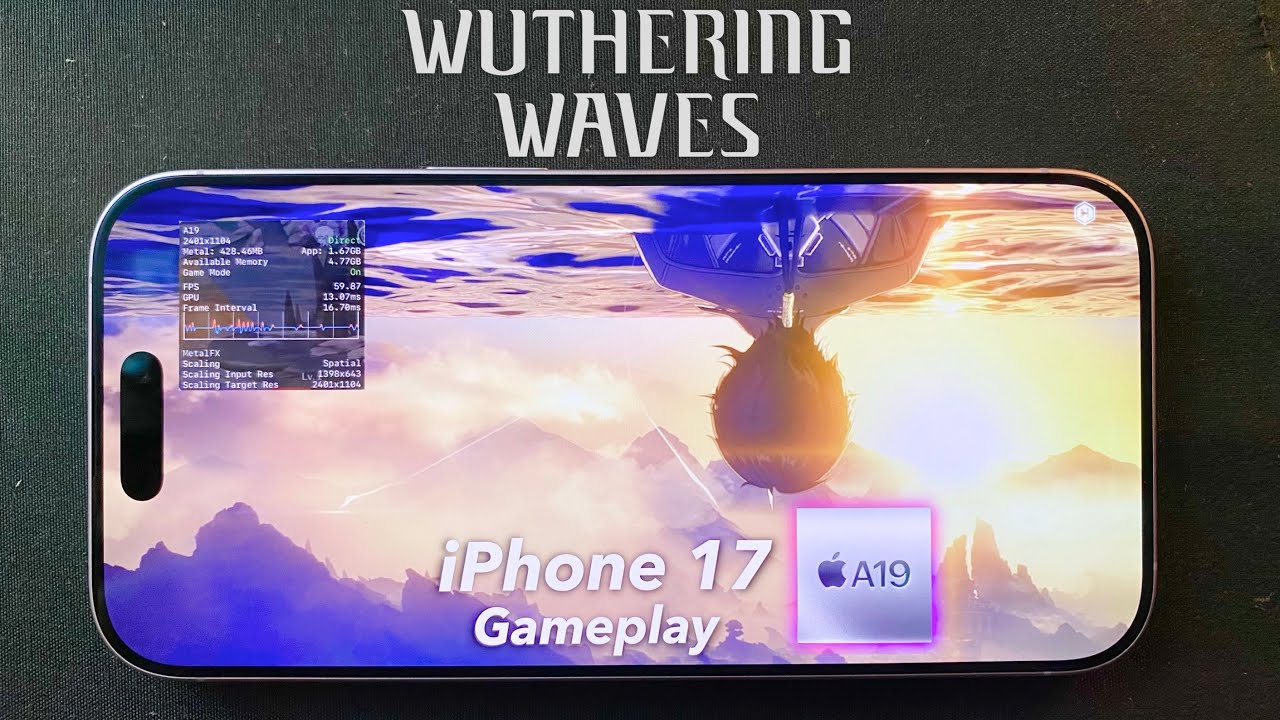iPhone 17 Wuthering Waves - Graphics & Performance Test