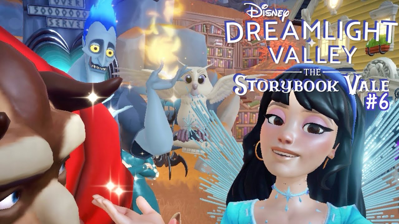 Hadès Restauration des Champs Élysées 📖 The storybook vale Disney Dreamlight Valley 272 Let’s play