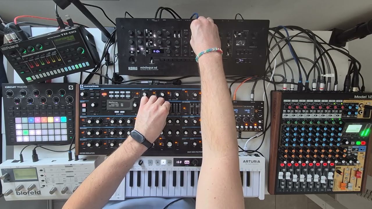 Dreamy Melodic Trance | Novation Peak + Minilogue XD + Micromonsta 2 + Blofeld | Dawless Live Jam 18