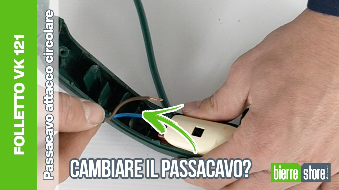 Passacavo folletto vk 121 vorwerk gommino - BierreStore
