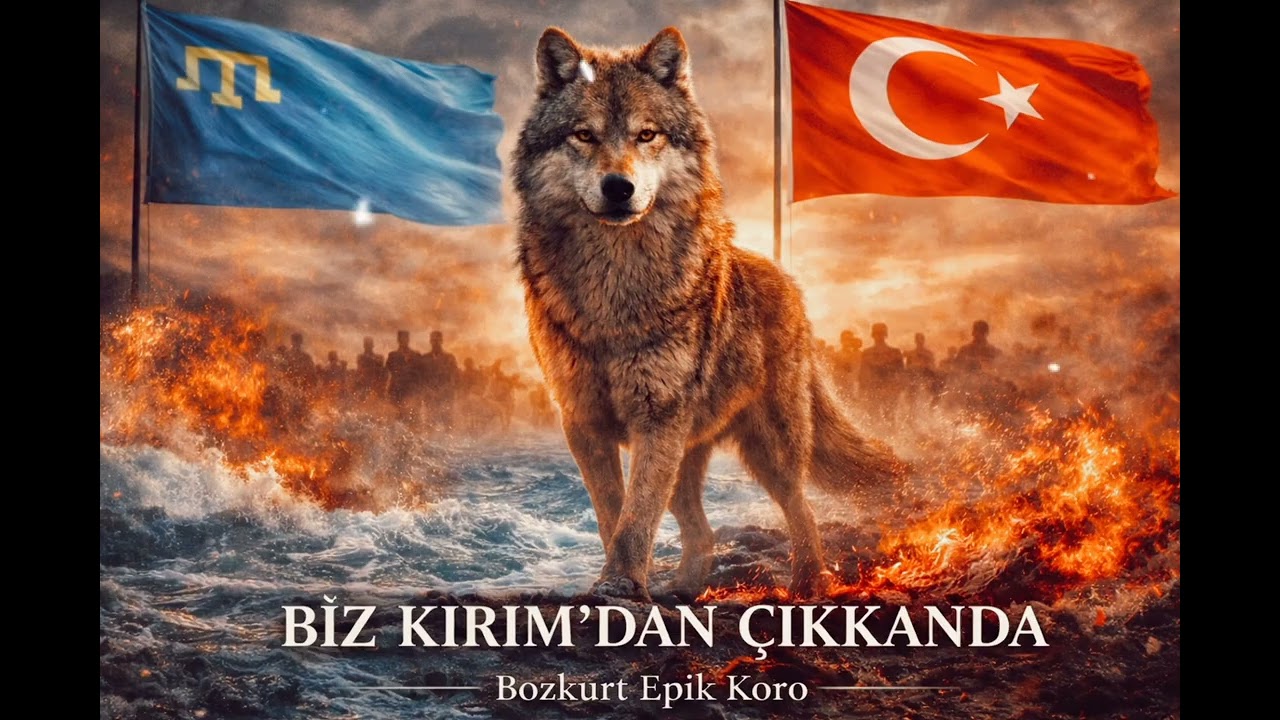 Biz Kırım’dan Çıkkanda | 🇹🇷 Bozkurt Epik Koro 🐺