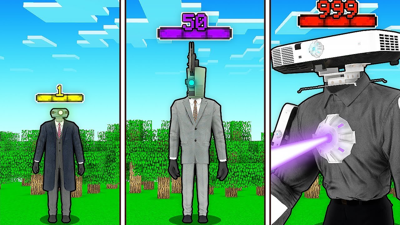 TITAN PROJECTORMAN GELİŞİMİ - Minecraft