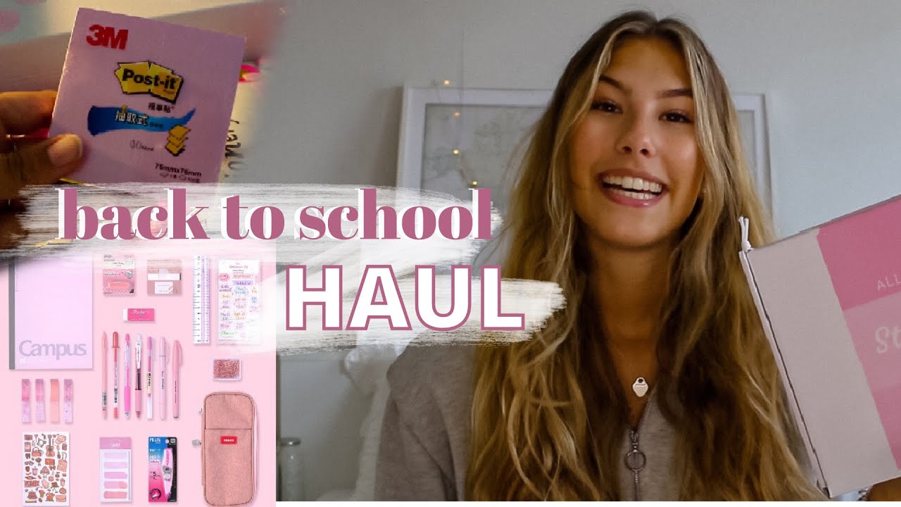 Back to school HAUL | Shalina Chantal