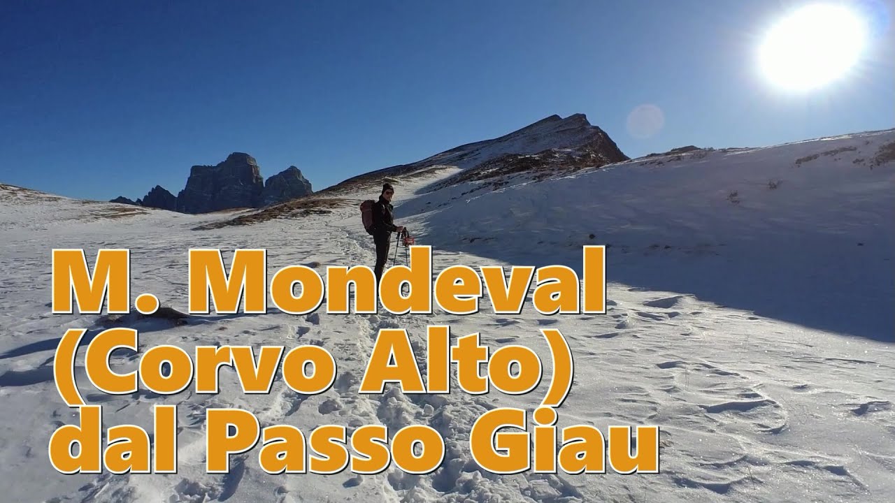 M. Mondeval (Corvo Alto) dal Passo Giau - S. Vito di Cadore
