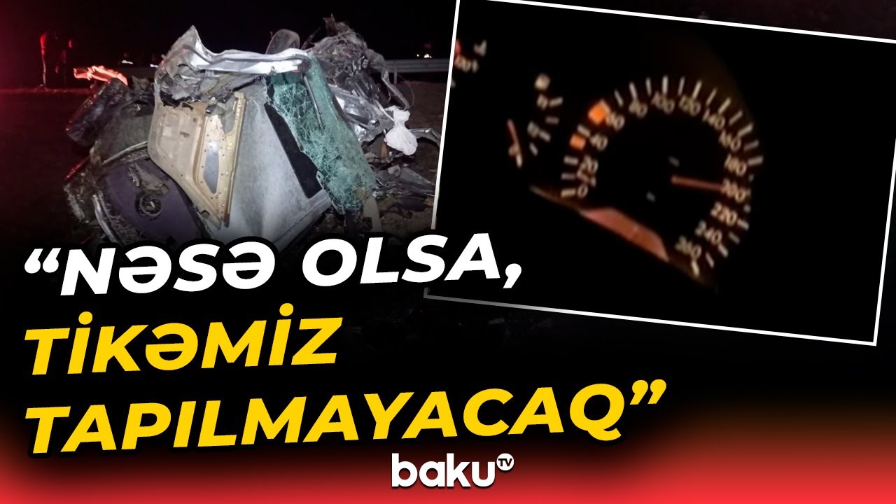 G&ouml;yg&ouml;ldə &ouml;l&uuml;mə aparan s&uuml;rət | Atasının maşınını qa&ccedil;ırdı, dostuna verdi...