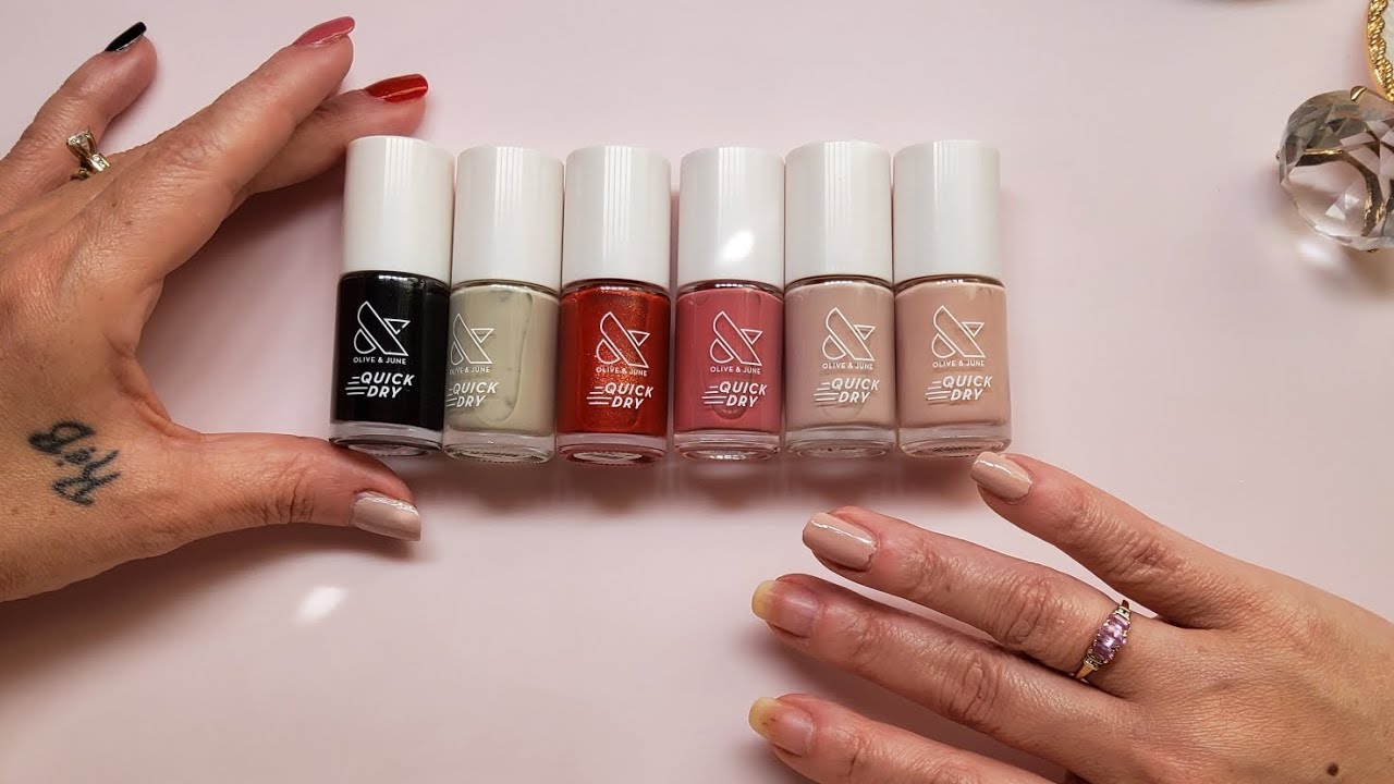 OLIVE & JUNE | Quick Dry Formula | Colors: Cateye▪︎Koala▪︎Lippy▪︎Primrose▪︎Kitten▪︎Poodle  💅🏼