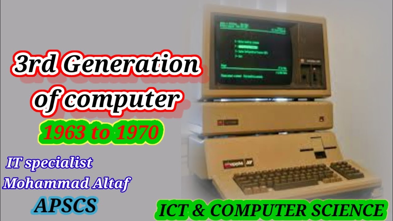 Third Generation of computer | Features of Third Generation | History of computer &lrm;| @altaf tec𝗵&nbsp;