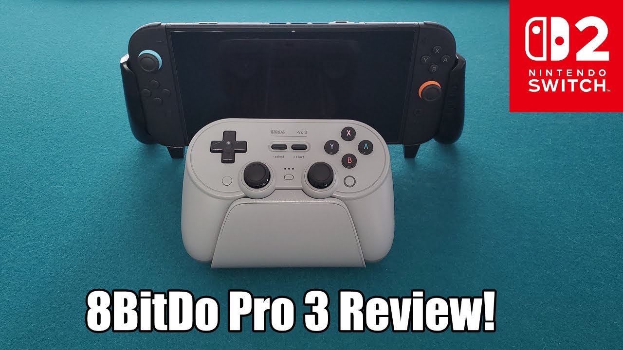 Обзор контроллера 8BitDo Pro 3 для Nintendo Switch 2!