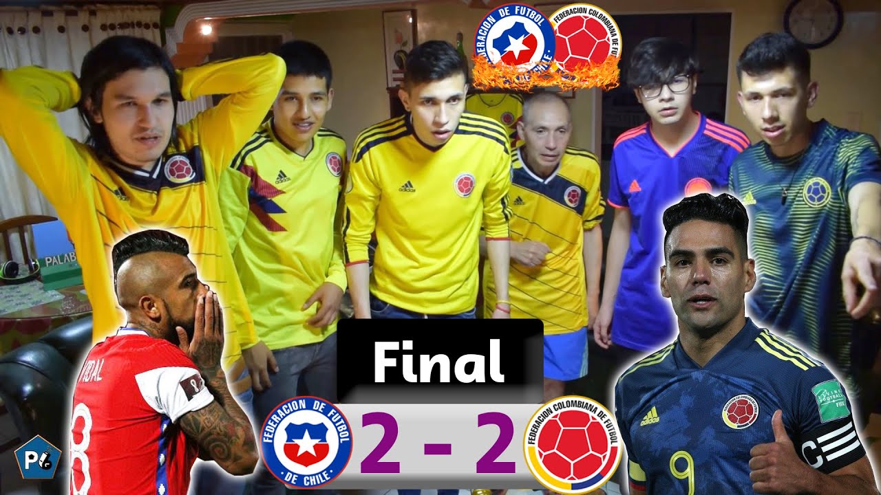 Chile 2 Colombia 2 | Eliminatorias Qatar 2022 Conmebol | Reacciones Amigos | Club de la Ironía