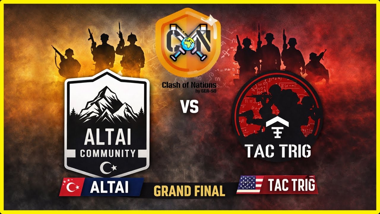 🔴 Clash of Nations: GRAND FINAL 🇹🇷 Altai Community vs 🇺🇸 TacTrig | Squad Tournament 2026 (ROUND 1)