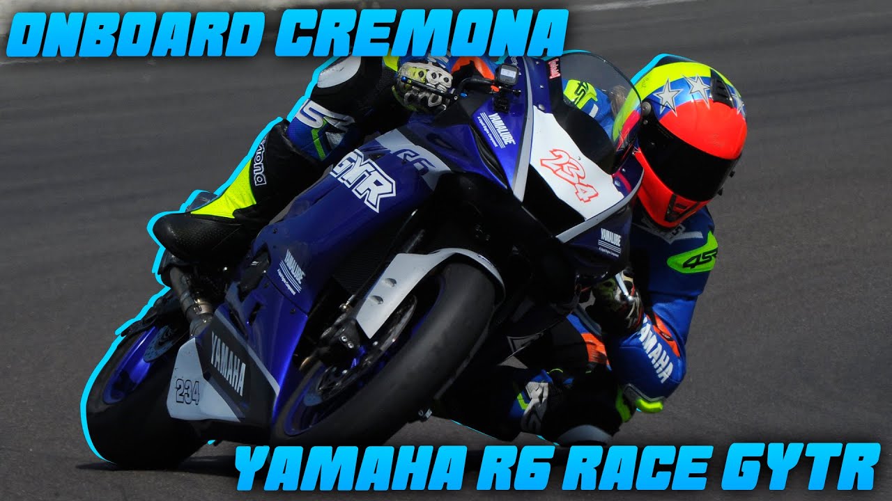 CREMONA Onboard | Yamaha R6 Race - Kit GYTR | 1.38.5