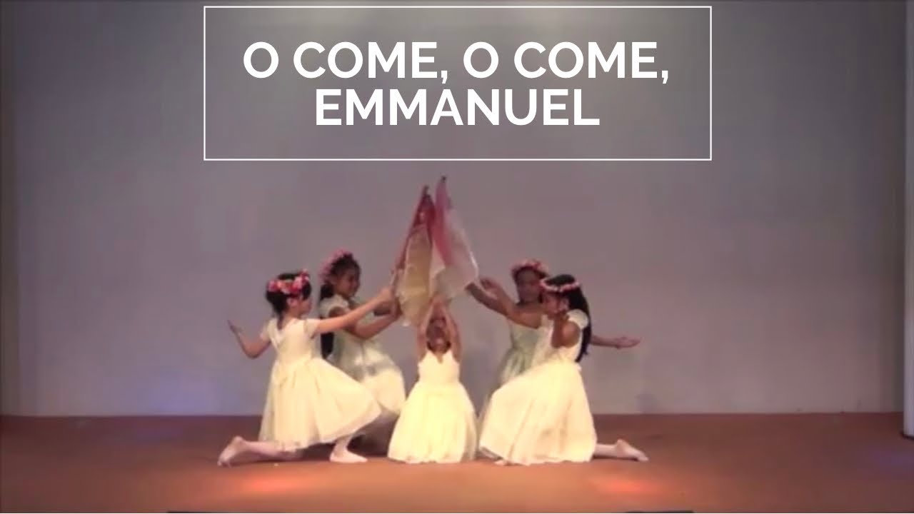 O Come O Come Emmanuel | Training Kid Dance สอนเด็กเต้นธง