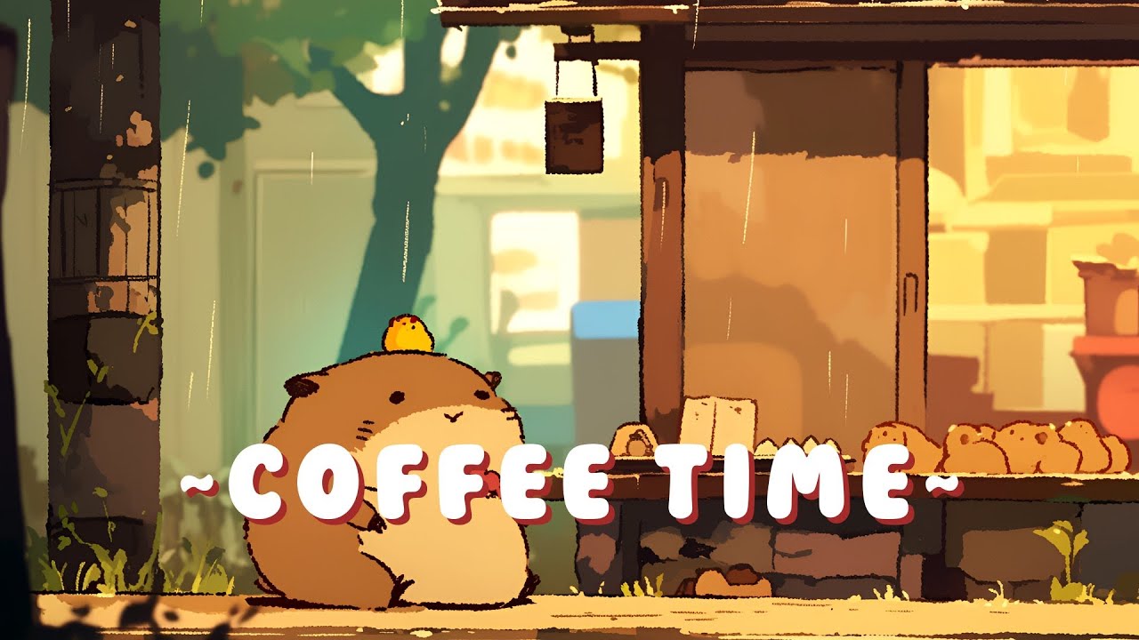 [Full Hour] Capybara Beats & Lofi - Peaceful Beats for Studying & Relaxing ~ Peaceful Moments ~ 🌸...