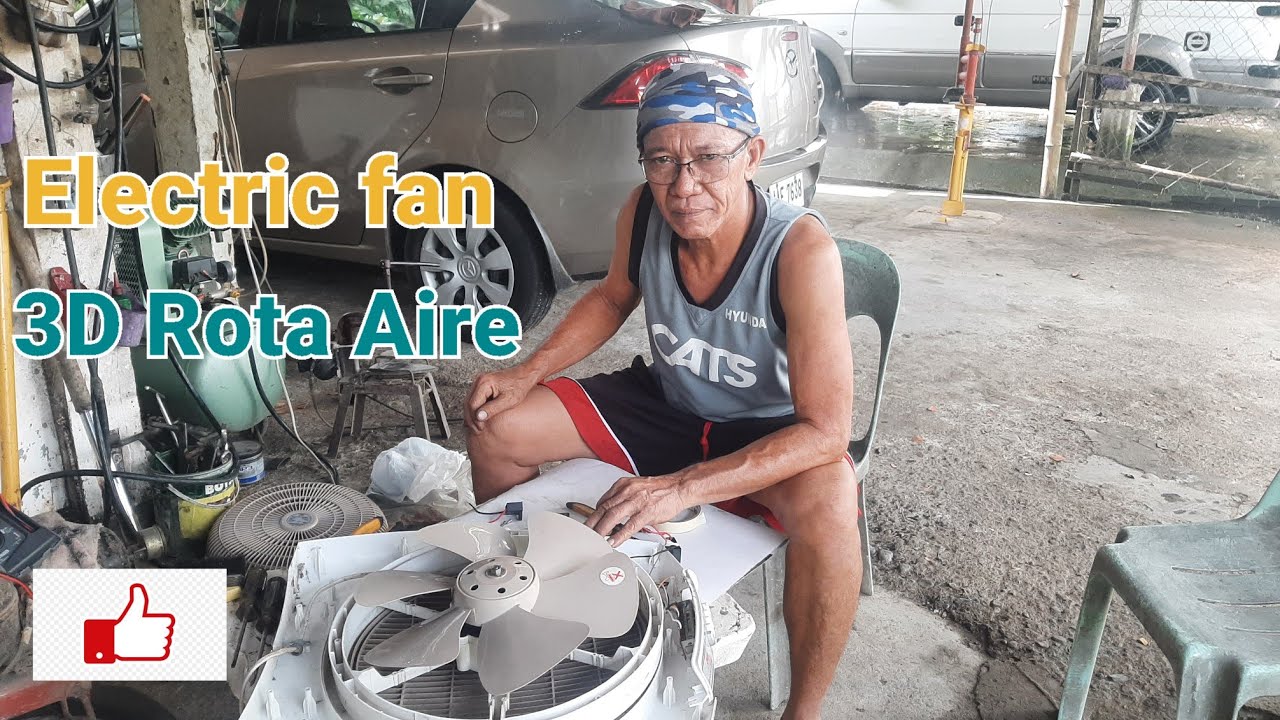 How to Repair Electric Fan (3D Rota Aire)