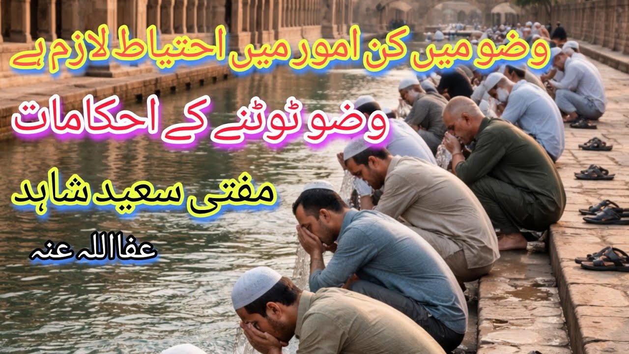 وضو ٹوٹنے کے احکامات | What Breaks Wudu in Islam?