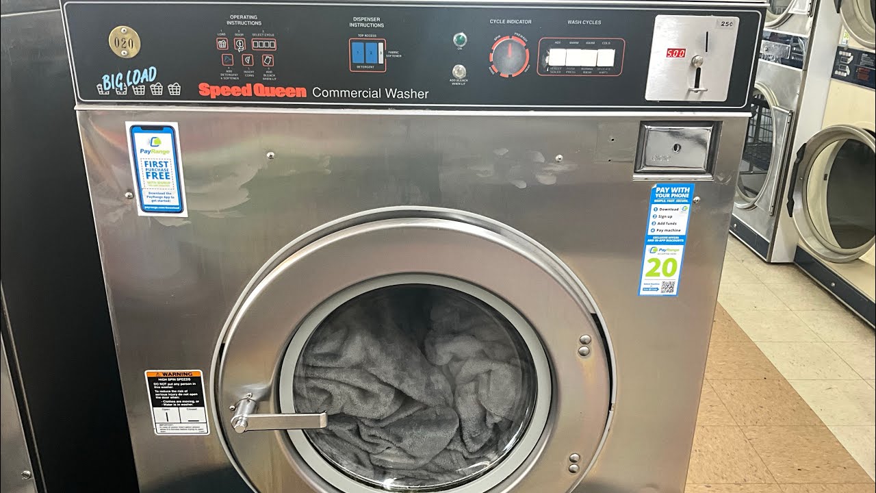 Speed Queen SC50 MD2 - Normal Wash (Warm) (full cycle)