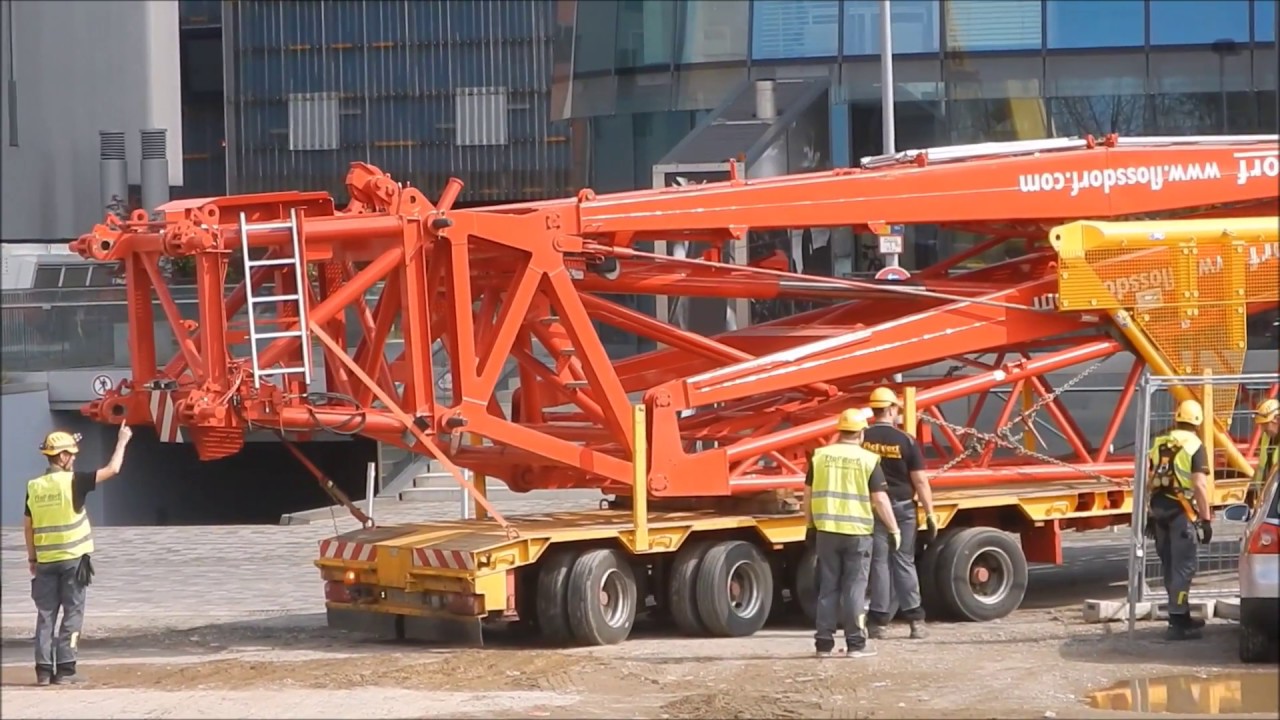 Liebherr LTM 8.1 1500 Demontage - nicht alles gefilmt
