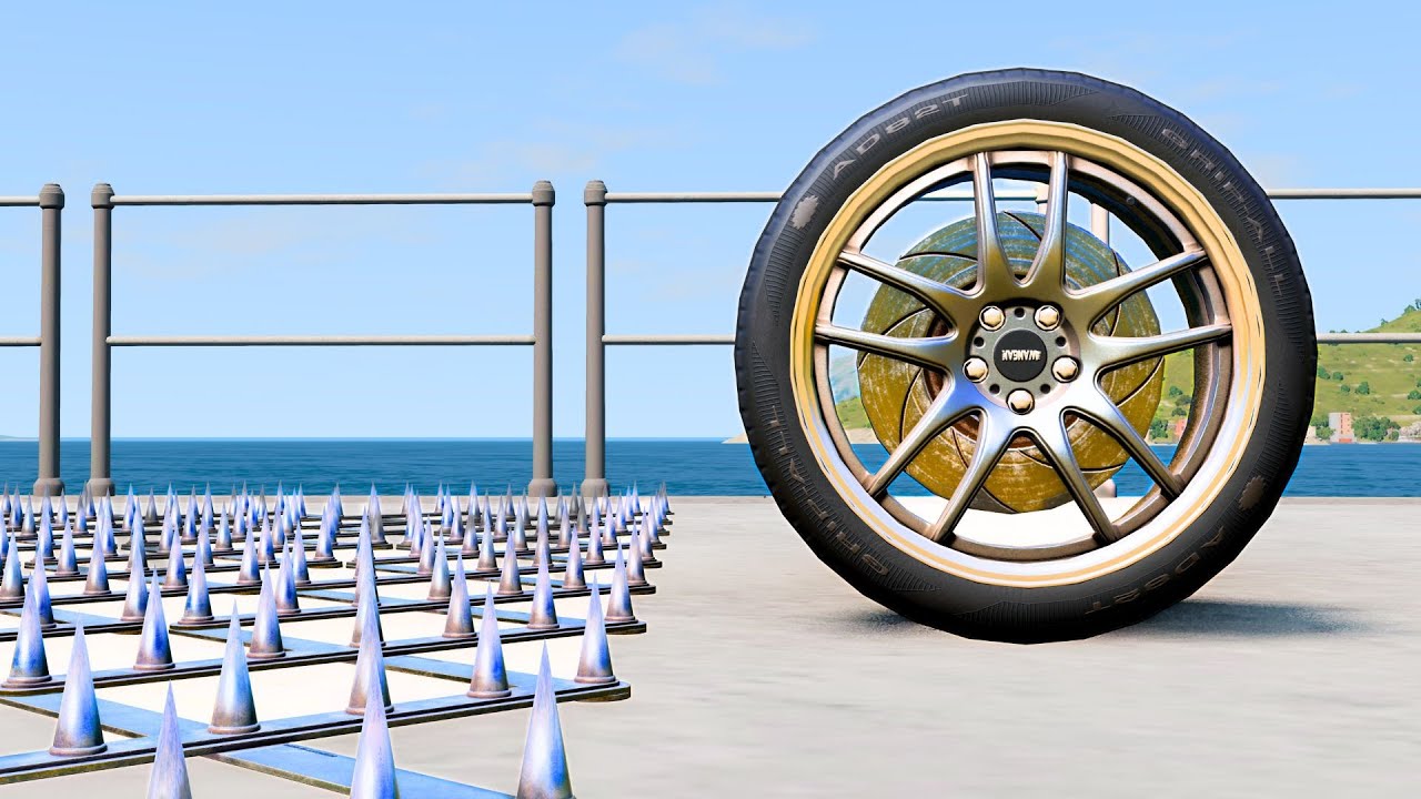 เอาล้อไปเหยียบตะปูดูซิจะเป็นไง!? BeamNG Drive ไทย