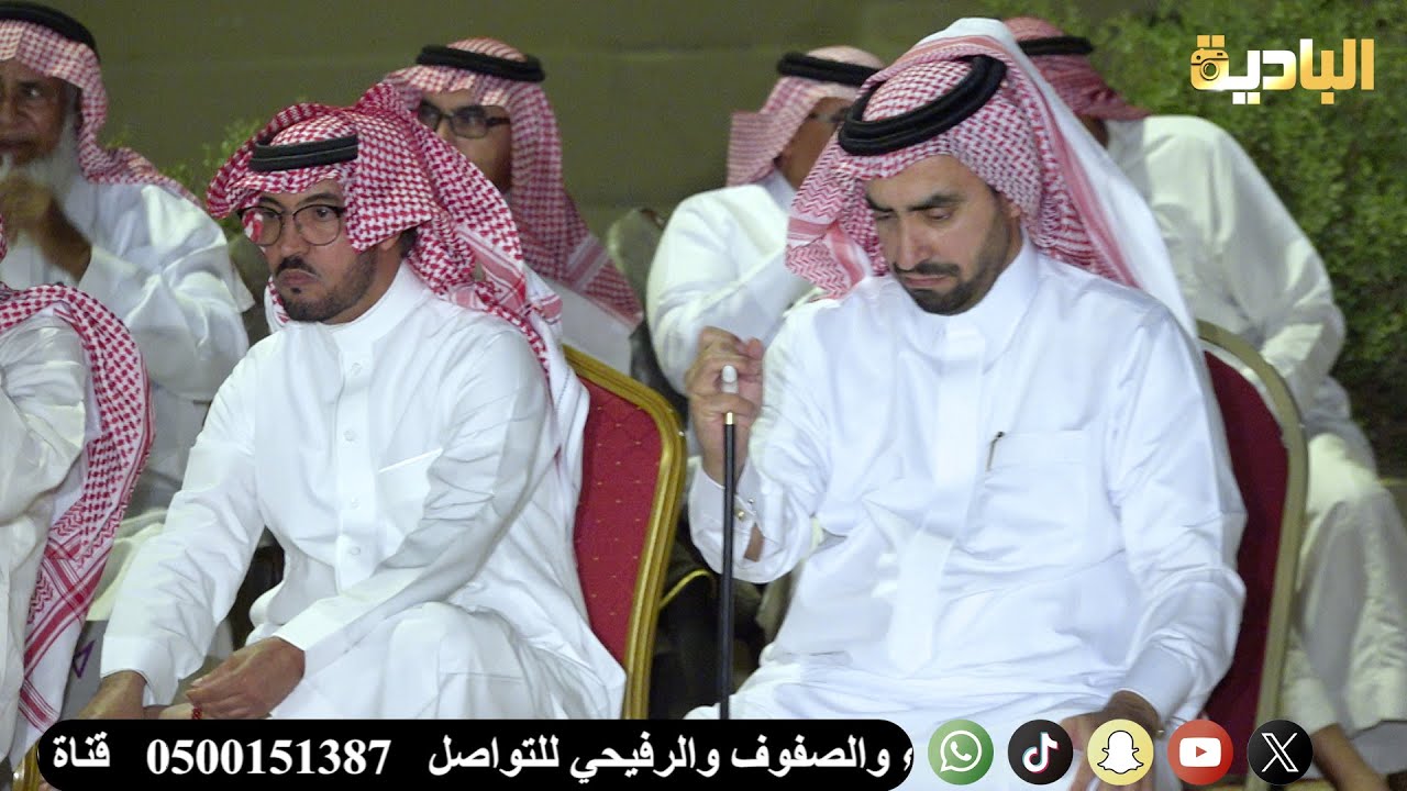 عبدالله الحريري _ محمد السناني 👏👏  تقول اللي تقوله والحريري صافحو يمناه  ١٩ - ١ - ١٤٤٦ العلا