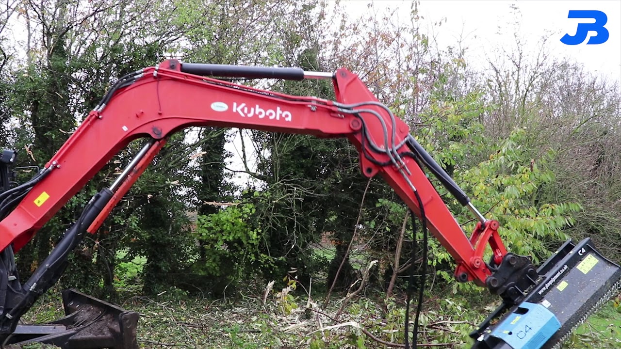 FL130 Excavator Mulching Head