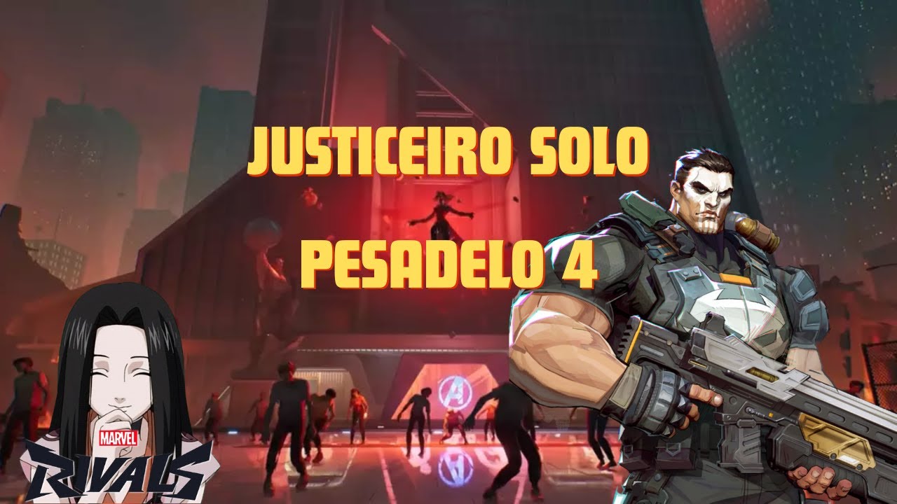 JUSTICEIRO SOLO: PESADELO 4 WALKTHROUGH | ZOMBIES | MARVEL RIVALS