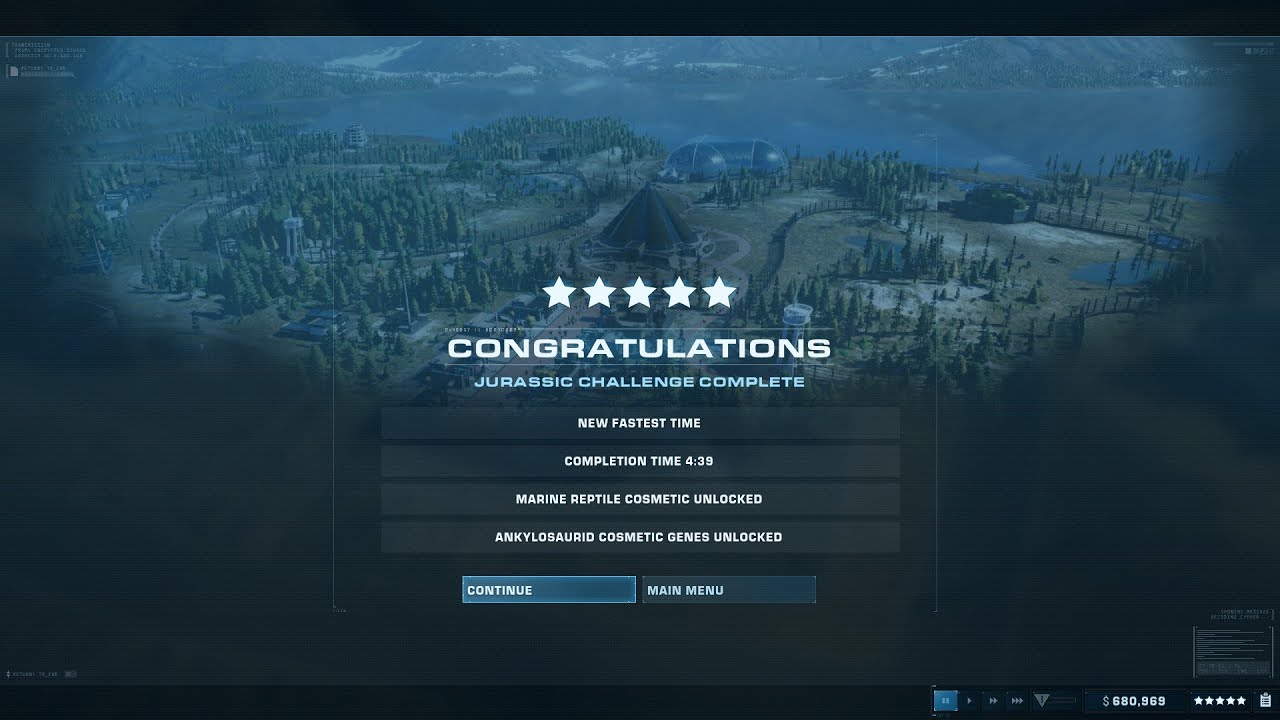 3.5 hour Jurassic Canada 5 Star Challenge Mode - Jurassic World Evolution 2