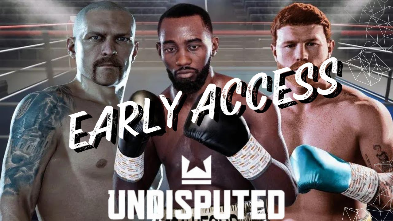 Undisputed Early Access! Removing Ryan Garcia, Lets Use Him! #undisputed #gaming #boxing #chill