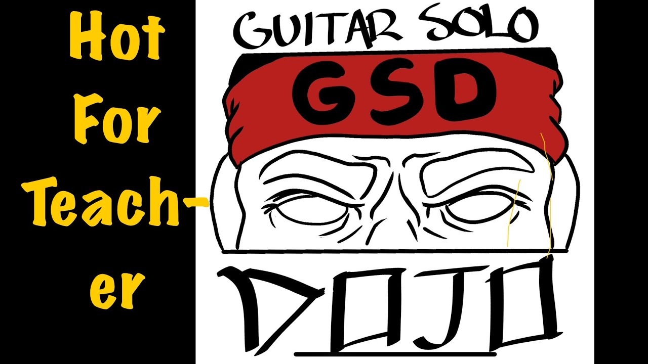 “Hot for Teacher” …brutal shuffle, solo deconstructed