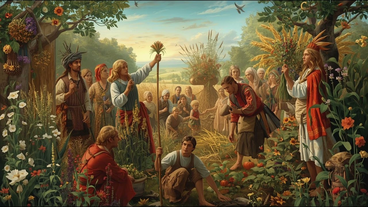 Święto plonów (Zwyczaje dawnych Słowian) | Muzyka słowiańska 