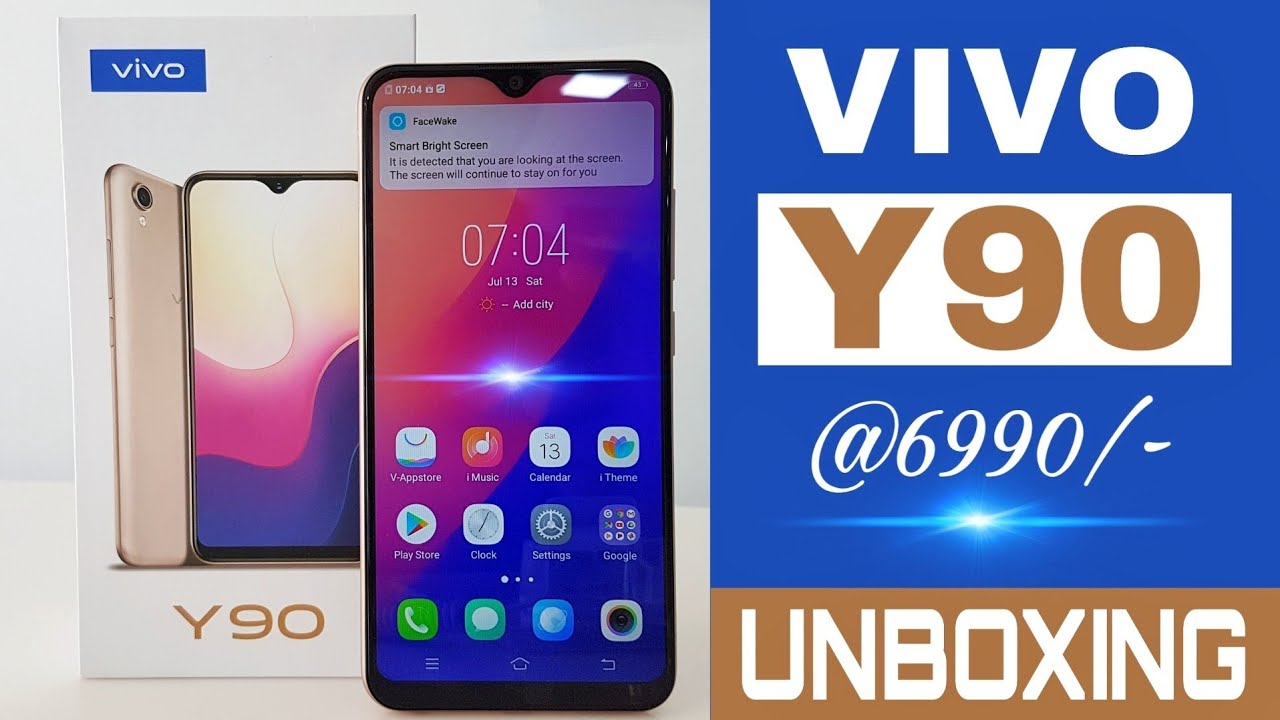 Vivo Y90 Unboxing and Hands on in Hindi | Budget Smartphone