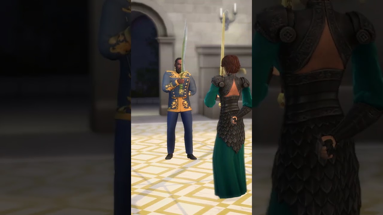 only one can win 😉⚔️ right?#RoyaltyandLegacy #sims4 #thesims4
