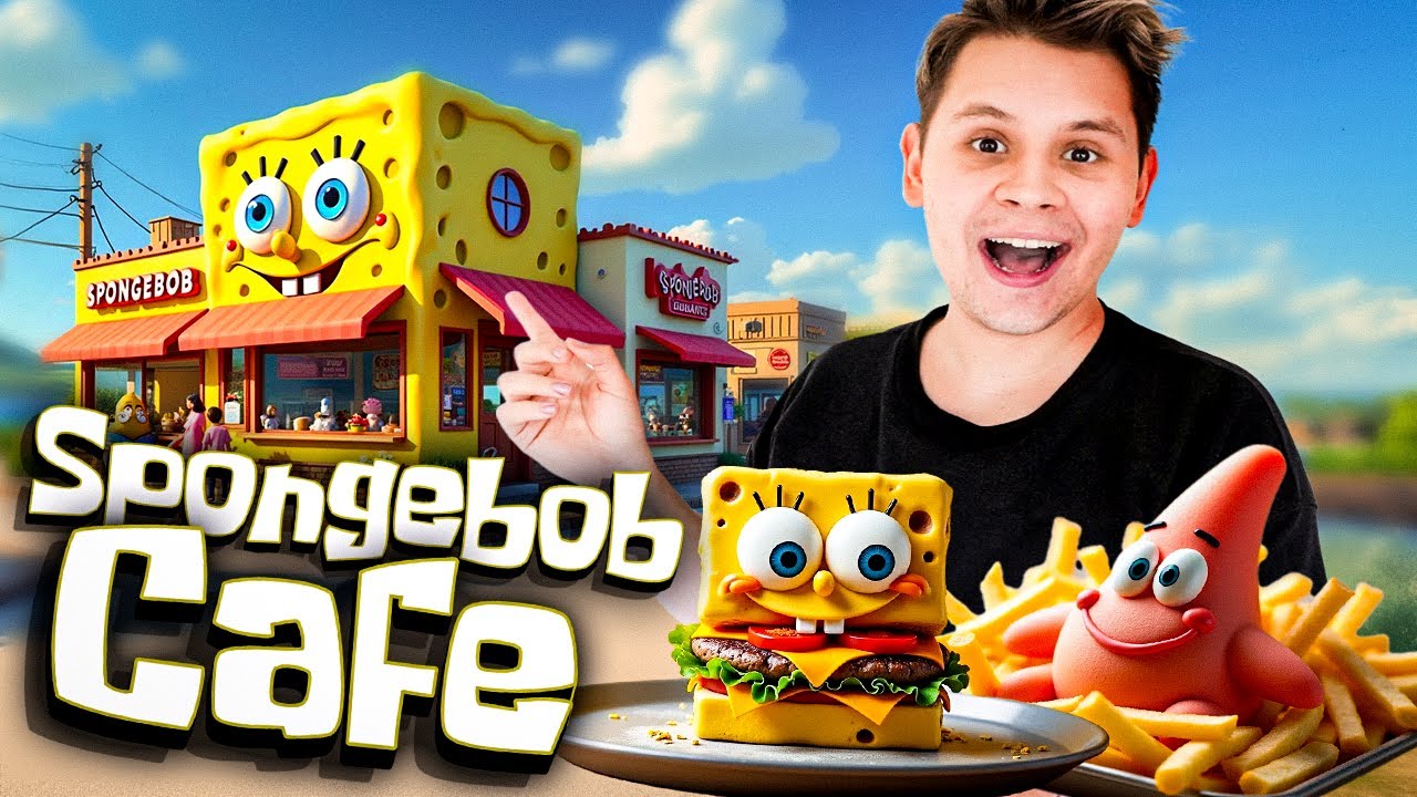 Erstes SPONGEBOB RESTAURANT der Welt!😍 - Lohnt sich das ESSEN?
