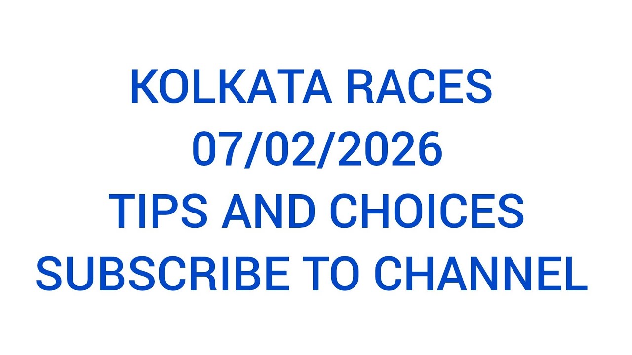 KOLKATA CALCUTTA RACES TIPS CHOICES AND SELECTIONS 7/2/2026