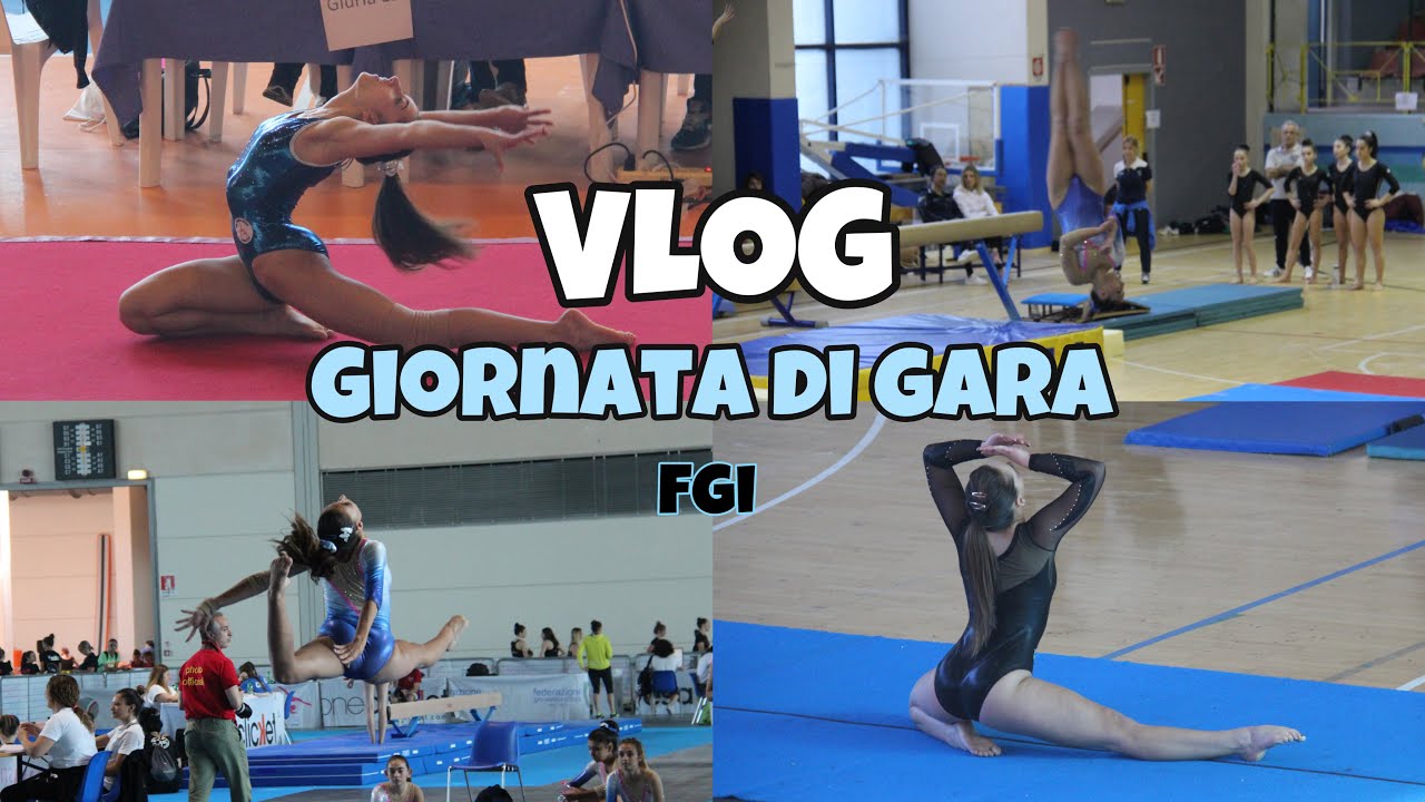VLOG - giornata di gara FGI 🤸🏻‍♀️ || 4C