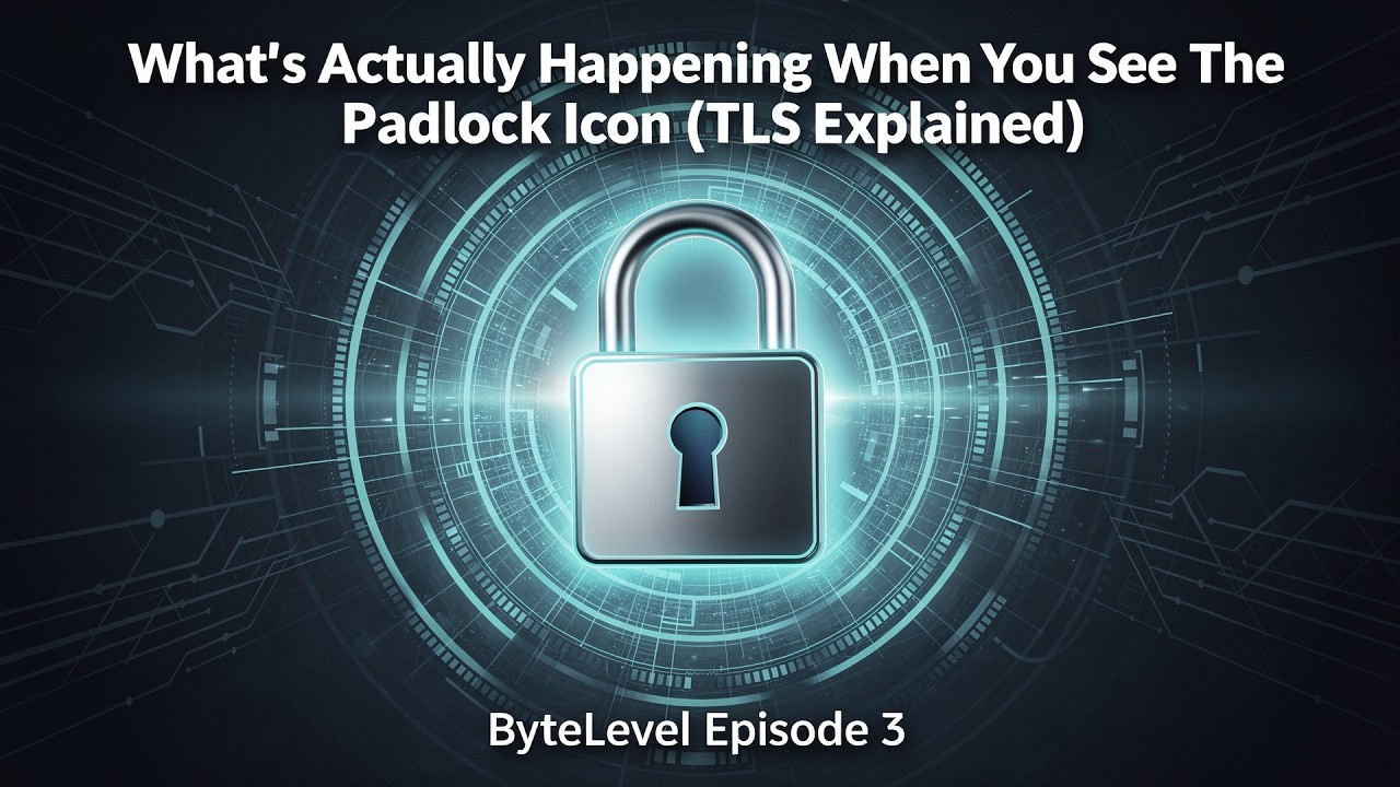 ByteLevel: Episode 3 - What's Actually Happening When You See the Padlock Icon (TLS Explained)