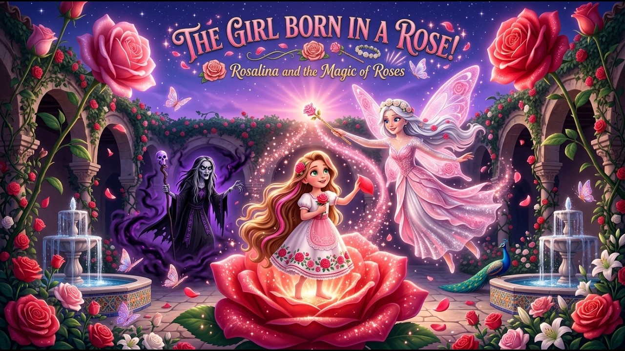 La niña nacida en una rosa | Cuentos Mágicos | Fairy Tales Spanish